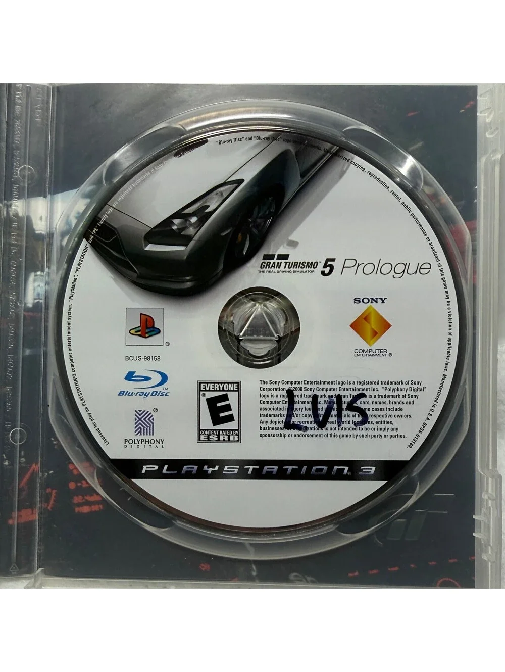 Gran Turismo 5 Prologue Sony PlayStation 3 PS3 Complete CIB Working